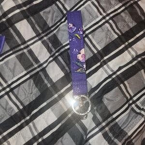 Vera Bradley Purple Floral Key Holder